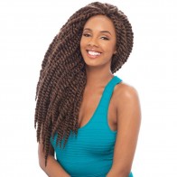 2X HAVANA MAMBO TWIST BRAID 24 Inch #2  Black brown